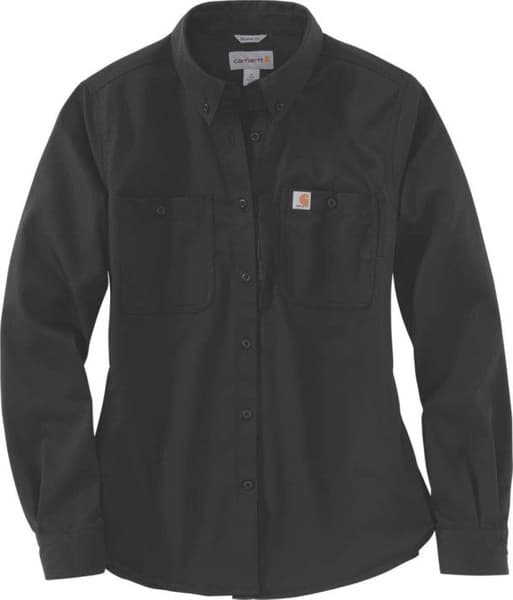 Carhartt W's Rugged Professional L/S Shirt Black, view: 0