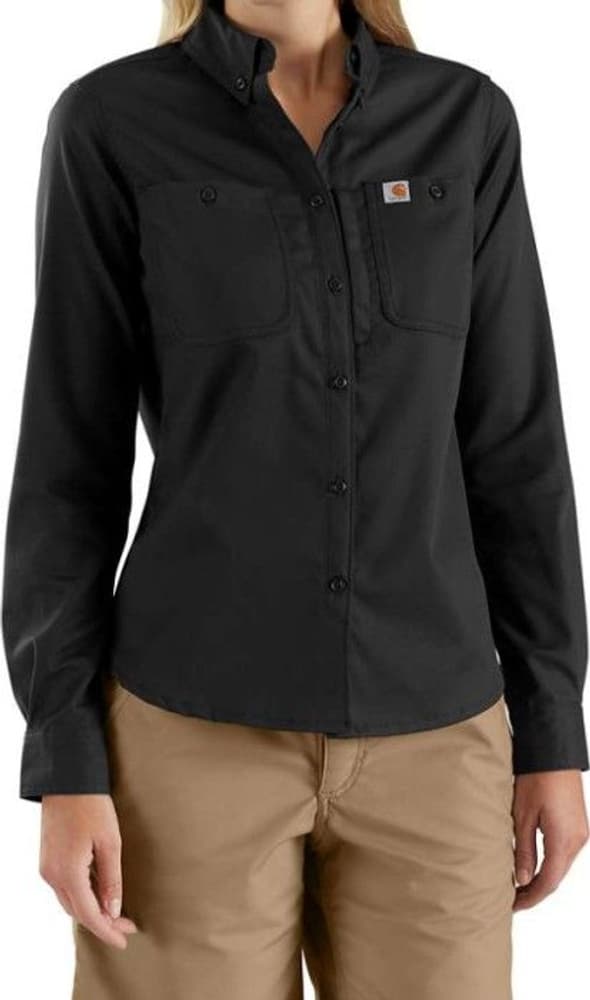 Carhartt W's Rugged Professional L/S Shirt Black, view: 1