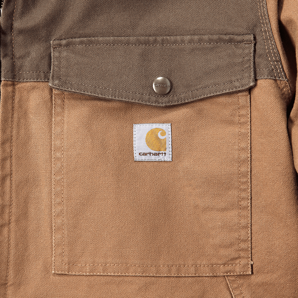 Carhartt M's Montana Duck Insulated Jacket Carhartt Brown/Coffee, view: 2