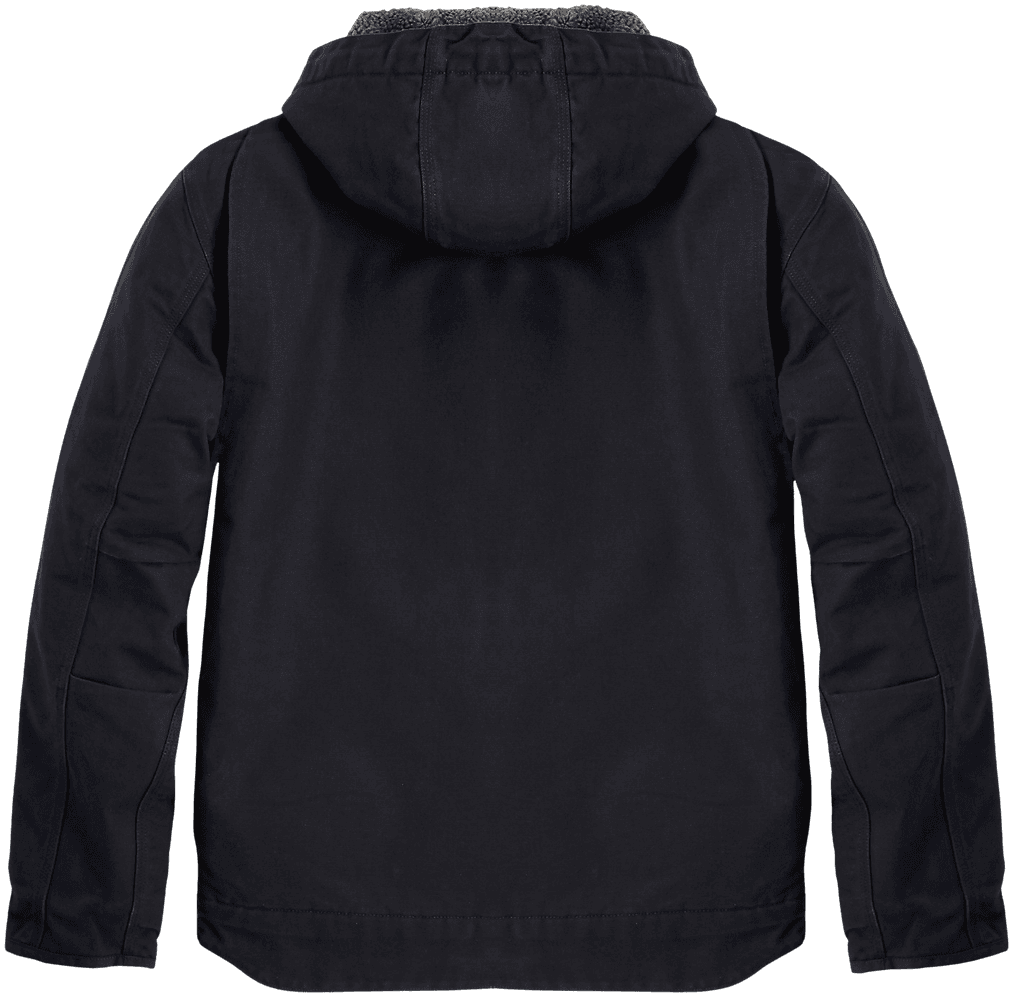 Carhartt M's Washed Duck Sherpa Lined Jacket Black, view: 1