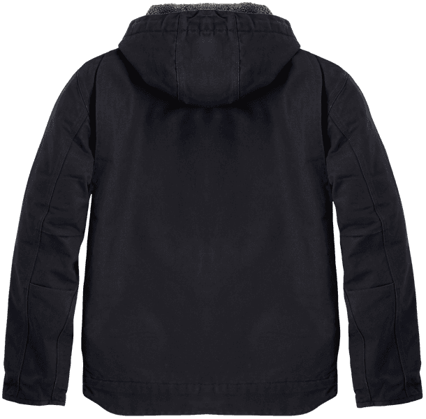 Carhartt M's Washed Duck Sherpa Lined Jacket Black, view: 1