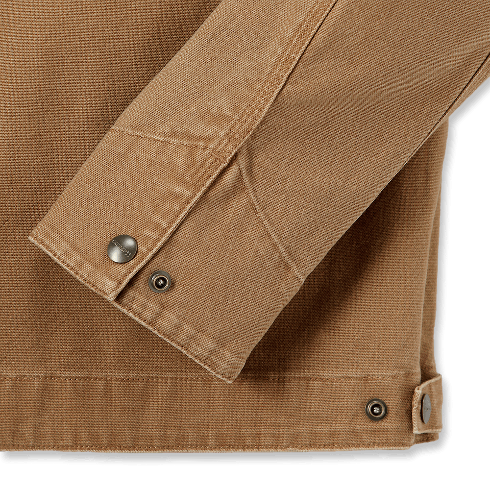 Carhartt M's Relaxed Fit Duck Detroit Jacket Carhartt® Brown, view: 2