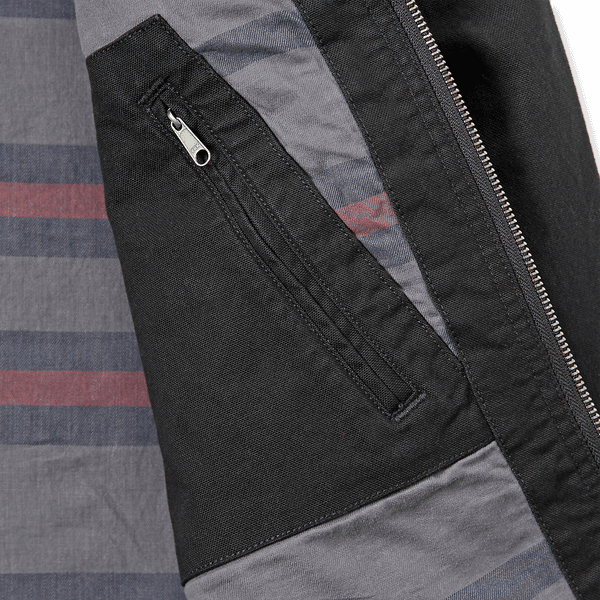 Carhartt M's Relaxed Fit Duck Detroit Jacket Black, view: 3