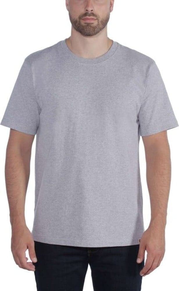Carhartt M's Non-Pocket Short Sleeve T-Shirt Heather Grey, view: 1