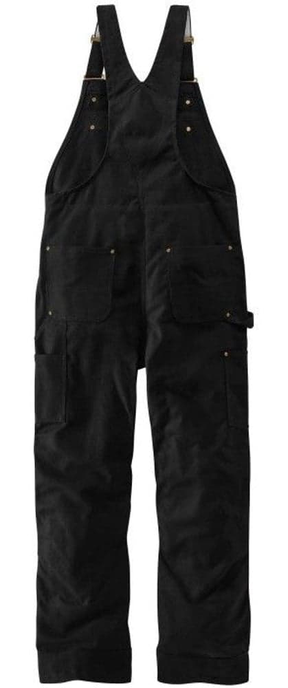 Carhartt M's Firm Duck Insulated Bib Overall Black, view: 1