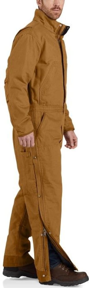 Carhartt M's Washed Duck Insulated Coverall Carhartt® Brown, view: 5