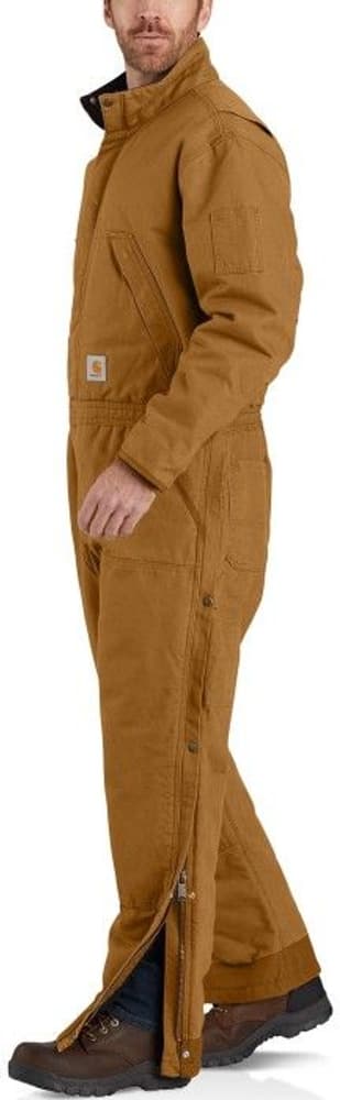 Carhartt M's Washed Duck Insulated Coverall Carhartt® Brown, view: 4