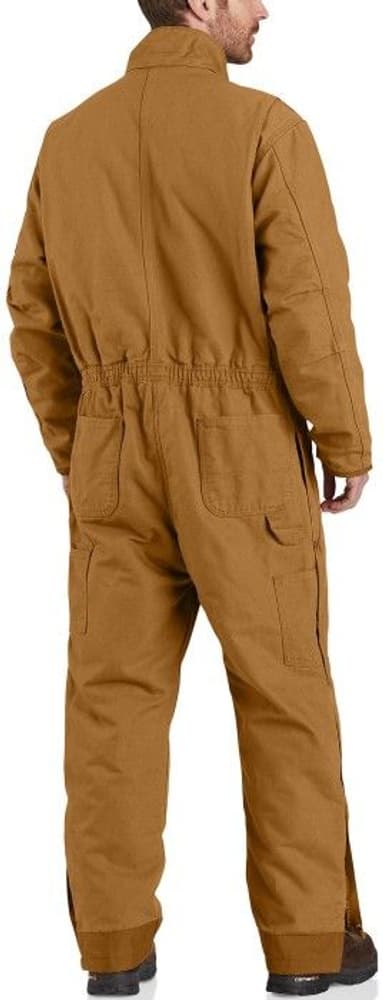 Carhartt M's Washed Duck Insulated Coverall Carhartt® Brown, view: 3