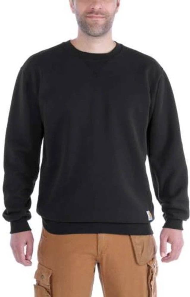 Carhartt M's Midweight Crewneck Sweatshirt Black, view: 1