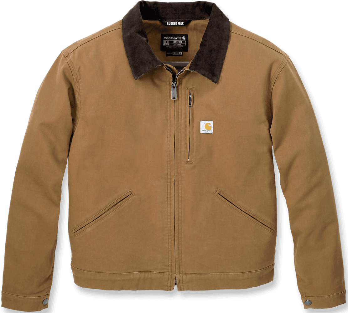 Carhartt W's Relaxed Fit Canvas Detroit Jacket Carhartt® Brown, view: 0