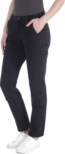 Carhartt W's Stretch Twill Double Front Trousers Black, view: 4