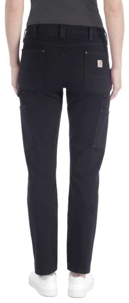 Carhartt W's Stretch Twill Double Front Trousers Black, view: 3