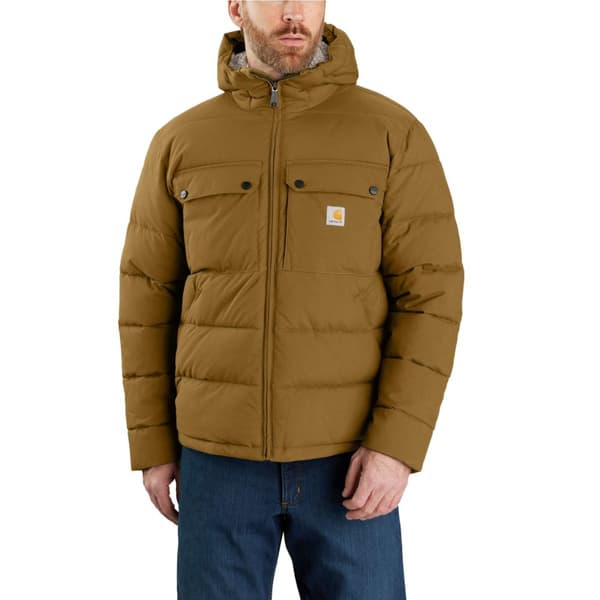 M's Loose Fit Midweight Insulated Jacket Oak Brown, view: 1
