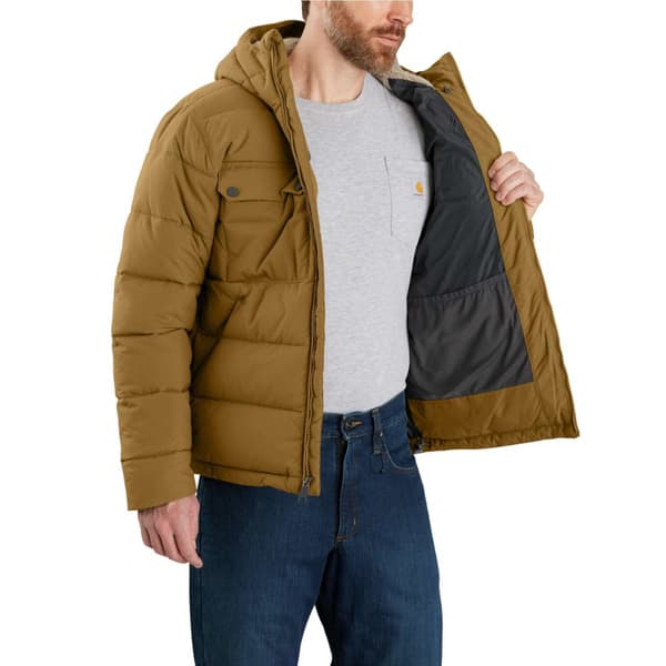 M's Loose Fit Midweight Insulated Jacket Oak Brown, view: 3