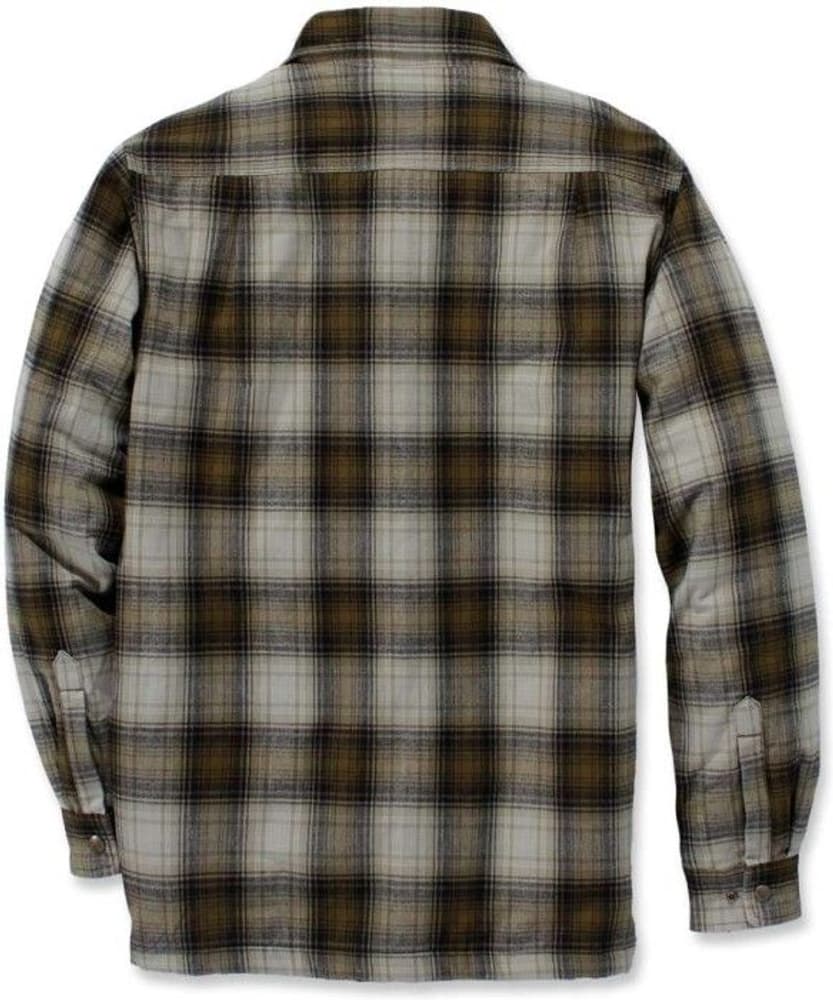 Carhartt M's Hubbard Sherpa Lined Shirt Jacket Relaxed Fit Fir Green, view: 1