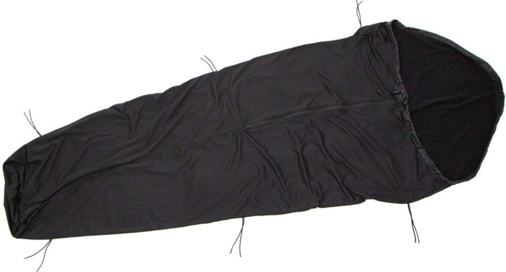 Grizzly Fleece Liner Mid Zip Black, view: 0