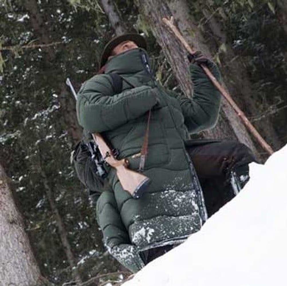 Loden Vakjacka med avtagbar fotsäck L, view: 10