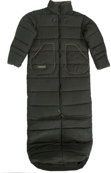 Loden Vakjacka med avtagbar fotsäck L, view: 0
