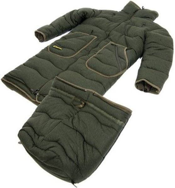 Loden Vakjacka med avtagbar fotsäck XL, view: 1