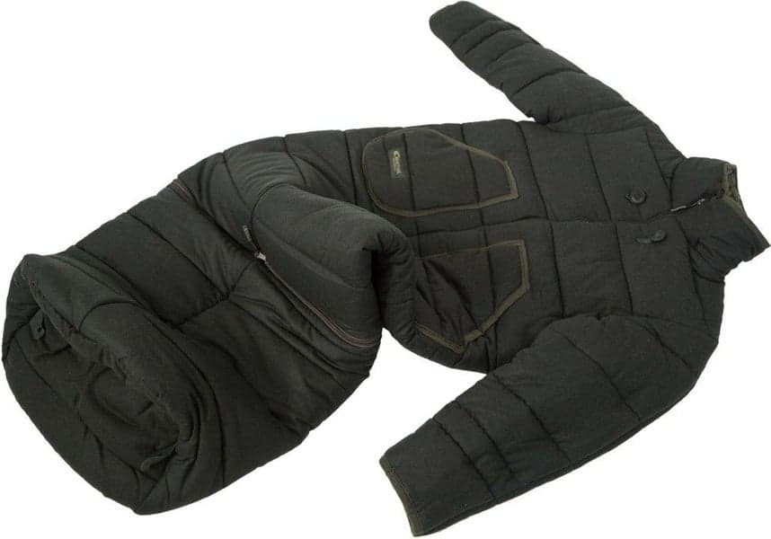 Loden Vakjacka med avtagbar fotsäck XL, view: 2