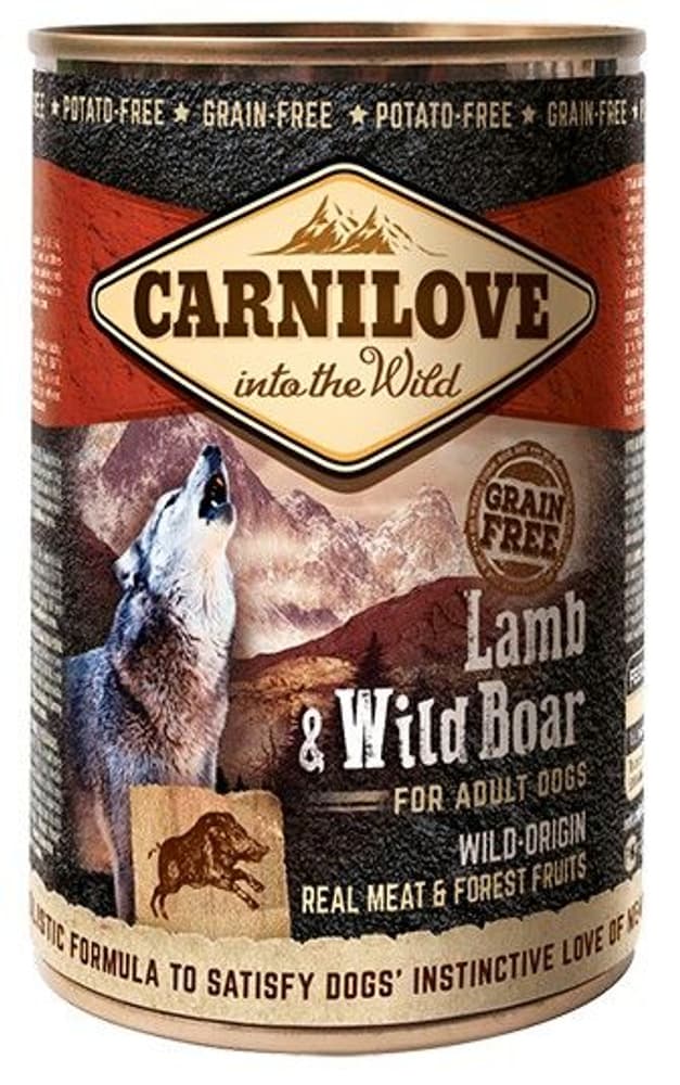 Wild Meat Lamb & Wild Boar 400 g, view: 0