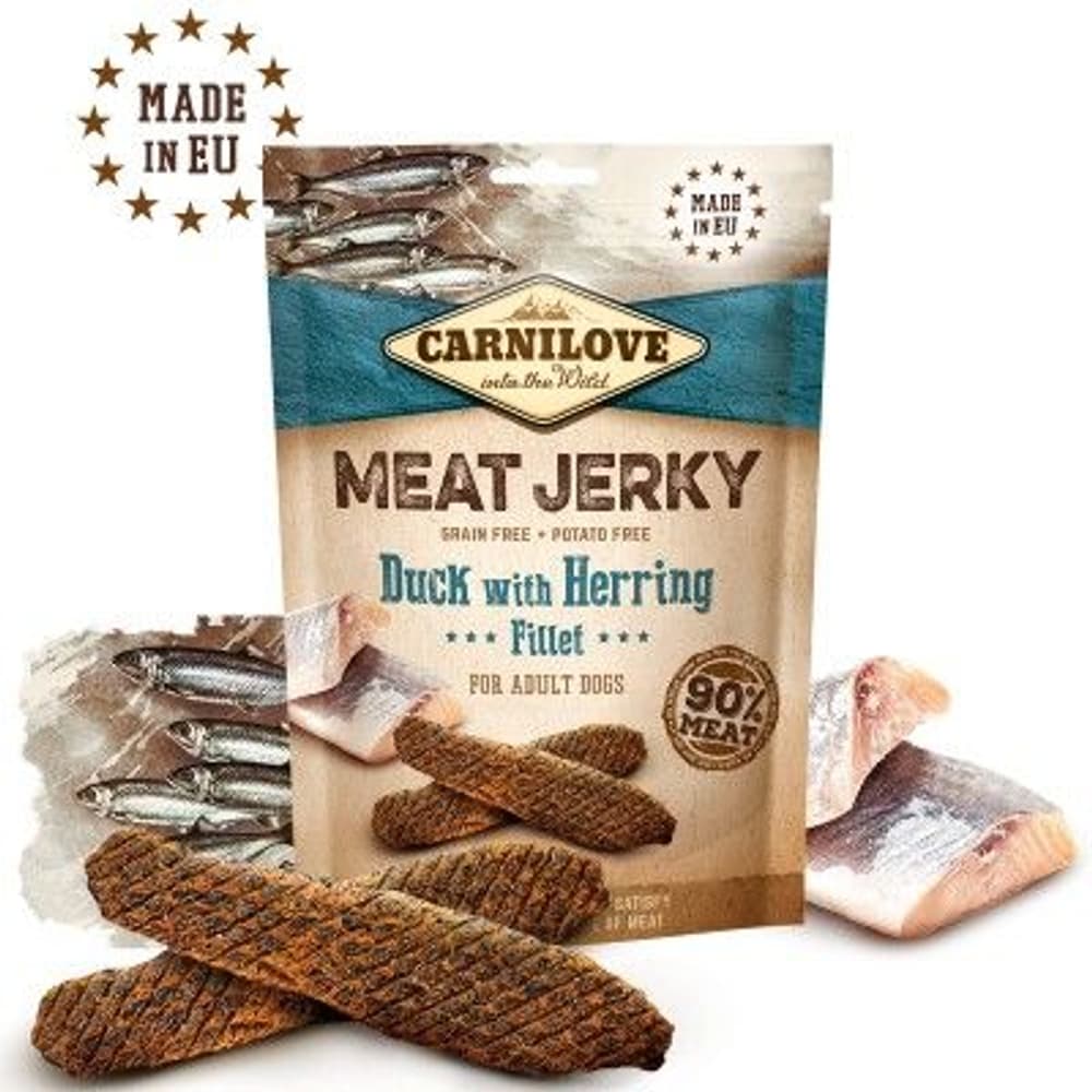 Jerky Duck with Herring Fillet 100 g, view: 0