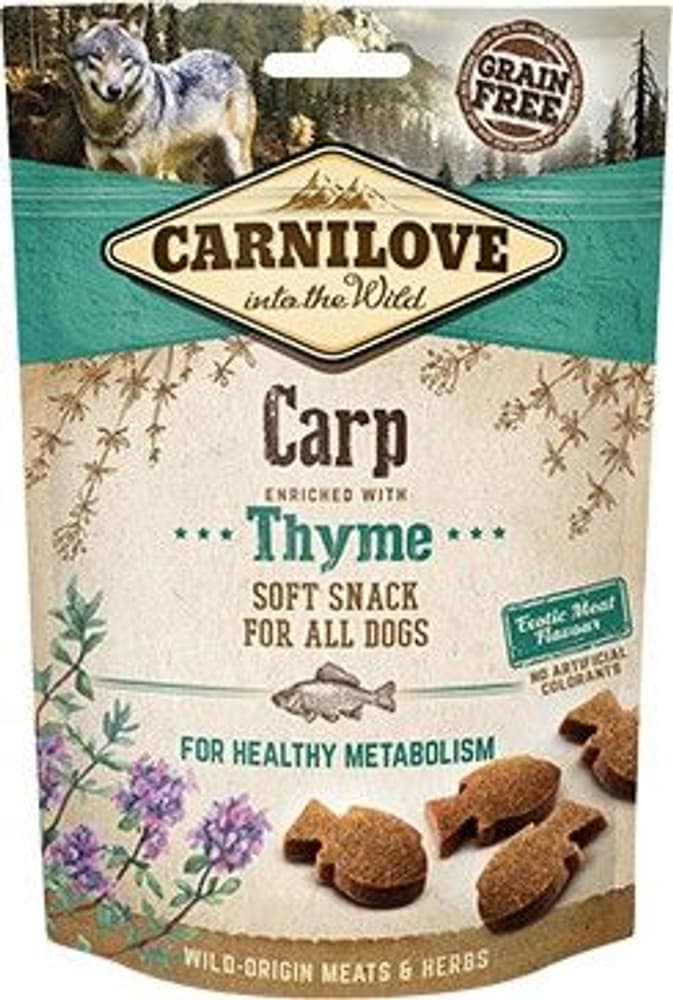 Dog Semi Moist Snack Carp & Thyme 200 g, view: 0