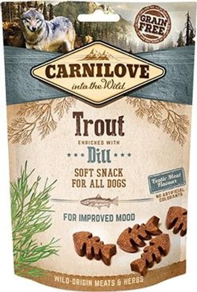 Dog Semi Moist Snack Trout & Dill 200 g, view: 0