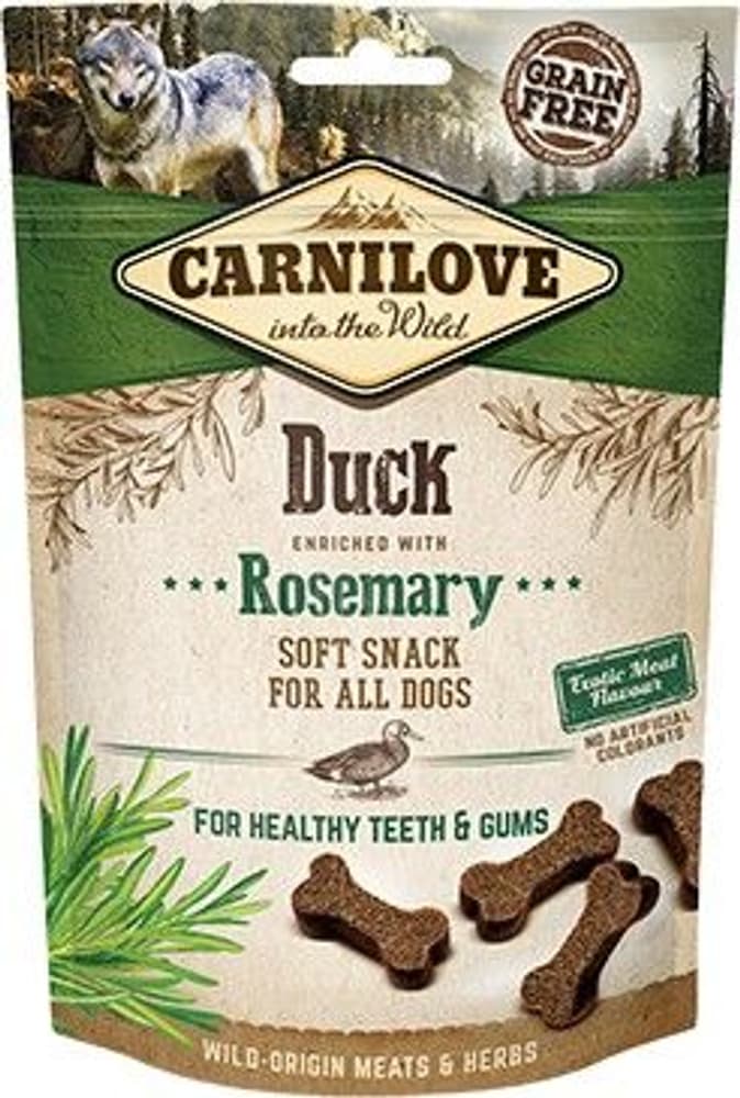 Dog Semi Moist Snack Duck & Rosemary 200 g, view: 0