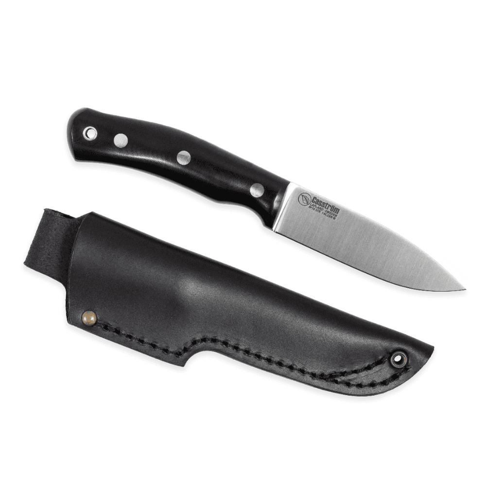 No.10 Swedish Forest Knife Svart Micarta/Platt, view: 0