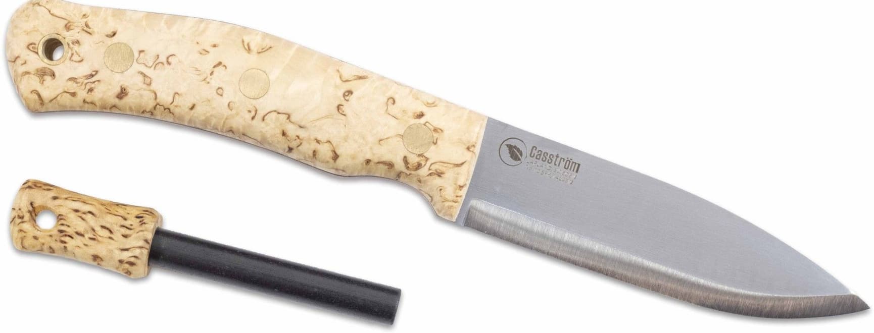 No.10 Swedish Forest Knife 14C28N Masur/Scandi med Eldstål, view: 0