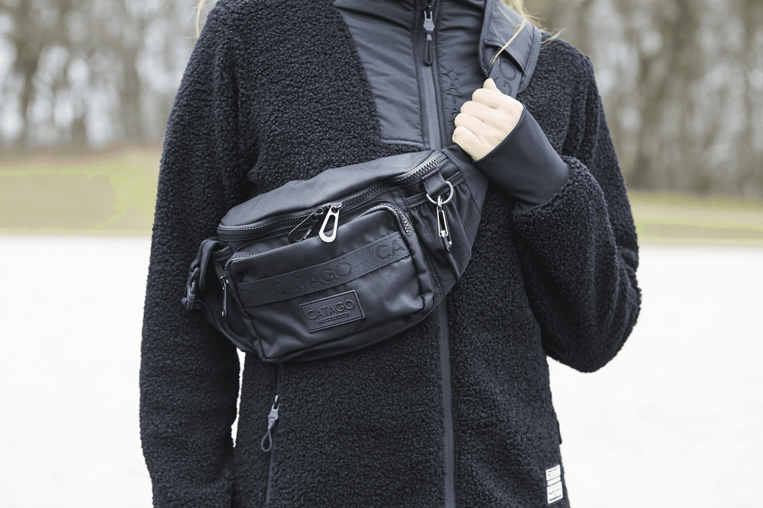 Bältesväska Svart, view: 2