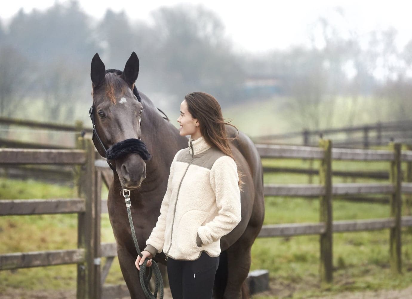 W's Paula Faux Fur Jacket Sandshell, view: 2