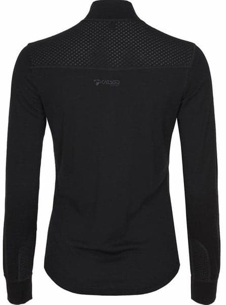 W's Madeleine Long Sleeve Halfzip Black, view: 1