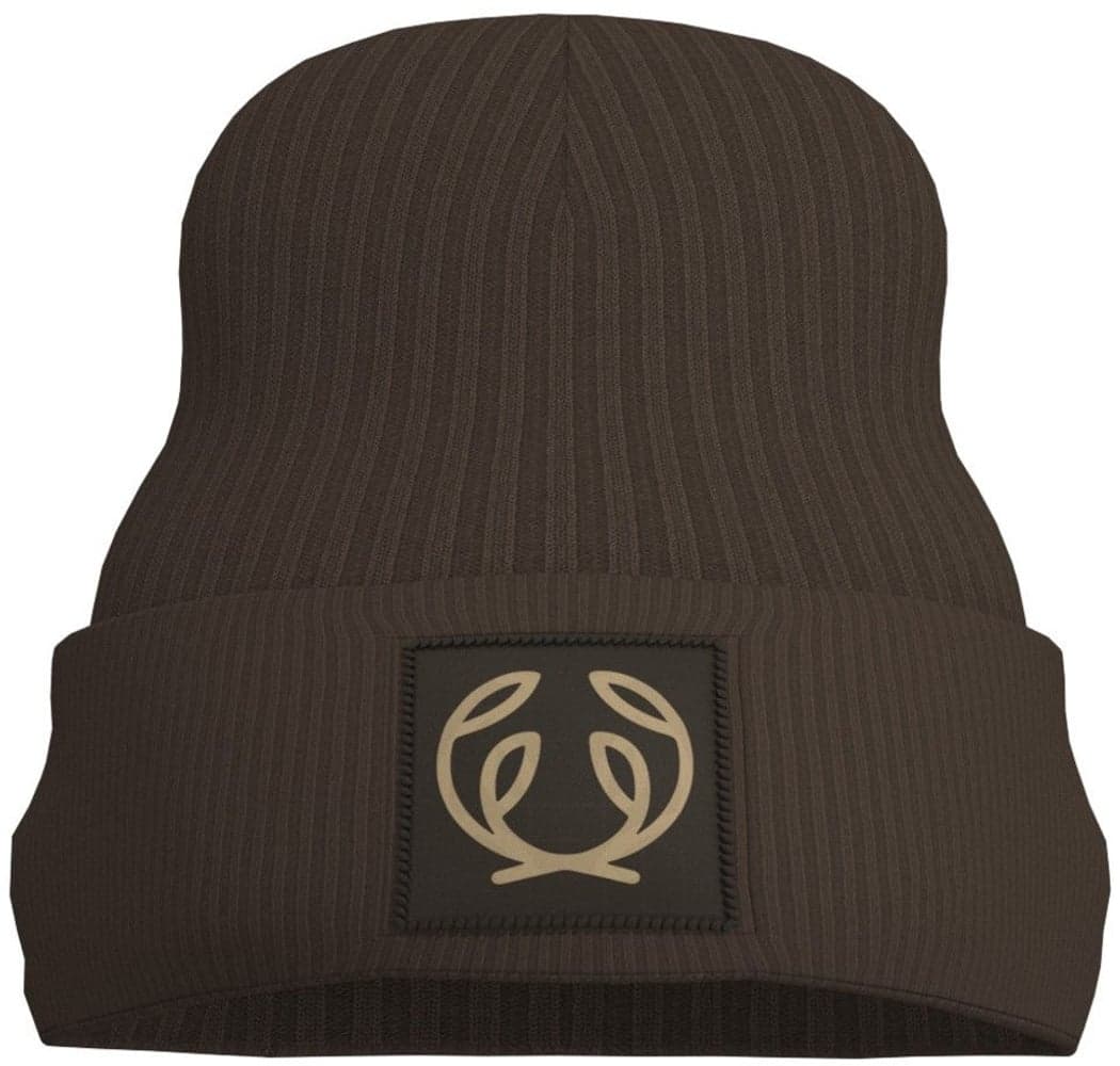 Symbol Beanie Leather Brown, view: 0