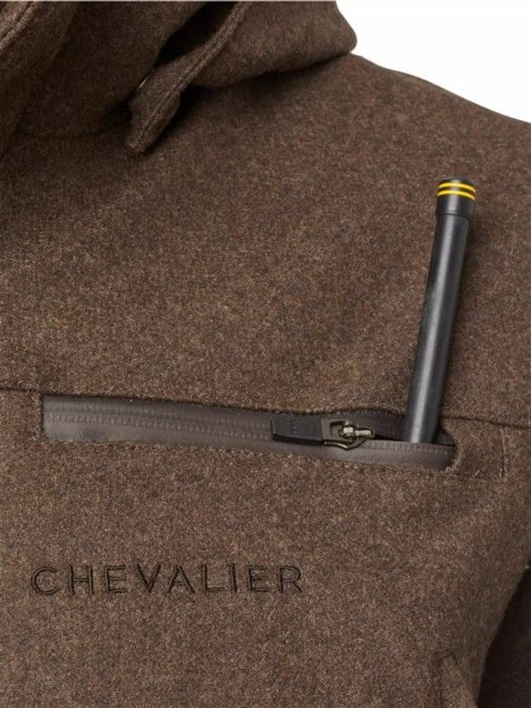 Loden Long Men Coat Brown, view: 1