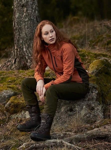 Tay Fleece Women Orange/Brown, view: 1