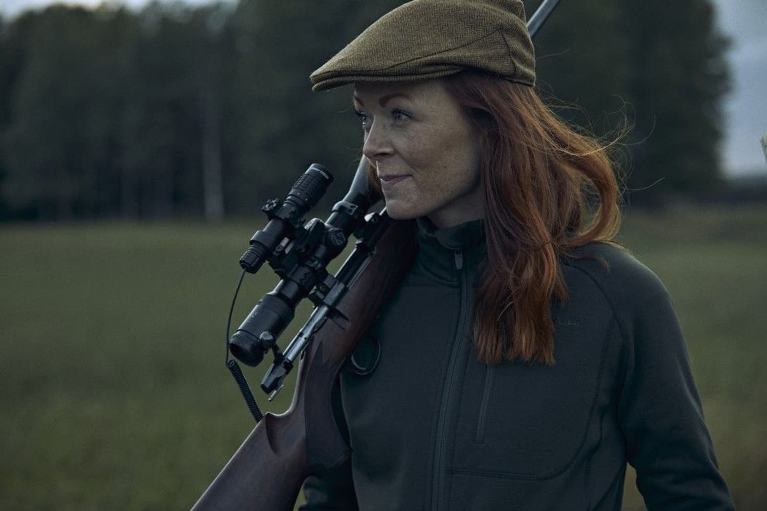 Tay Fleece Women Dark Green, view: 5