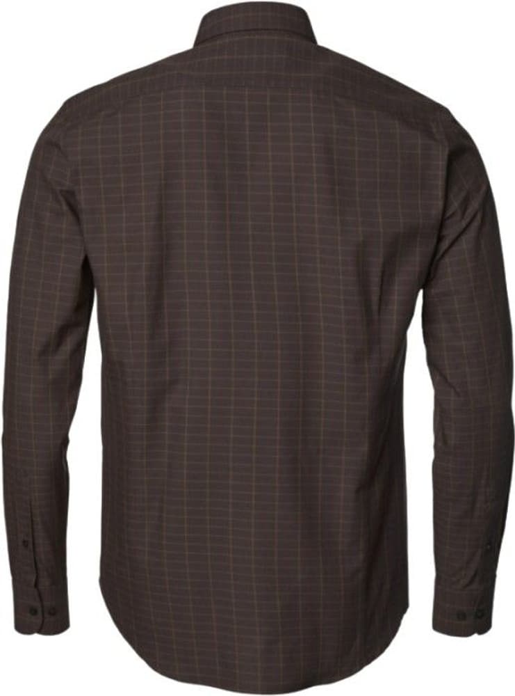 Duddon Shirt Men Coffee Tattersall, view: 1