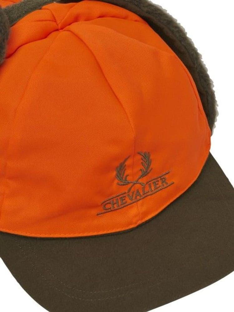 Rover Winter Cap Tobacco/Signal Orange, view: 2