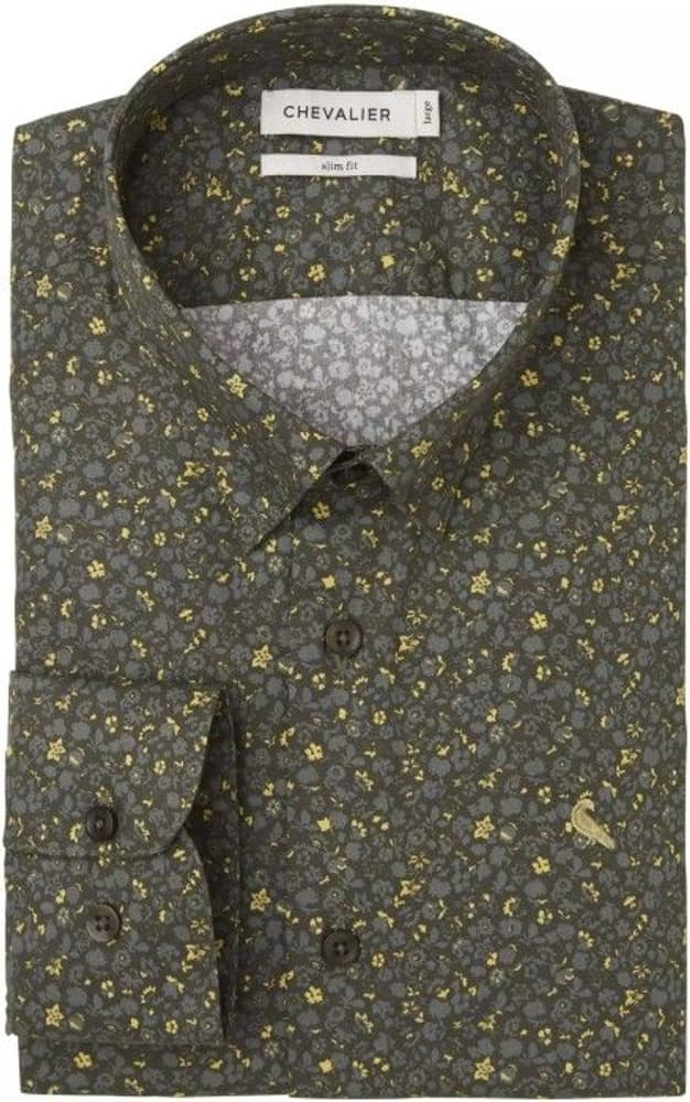 Milton Shirt Men Honey Flower Printed, view: 1