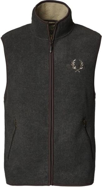 Mainstone Fleece Waistcoat Greymelange, view: 0