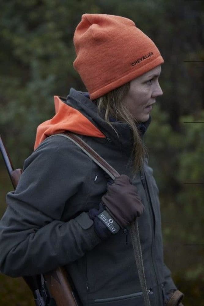 Brisk Wool Beanie HighVis Orange, view: 2