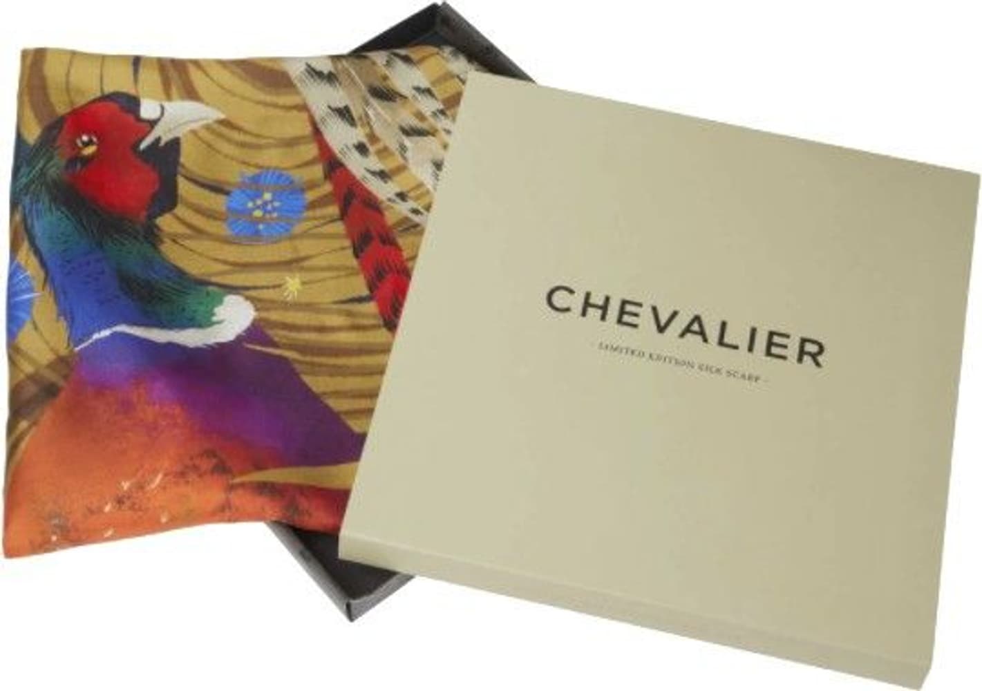 Downes Silk Scarf Magical Pheasant, view: 3