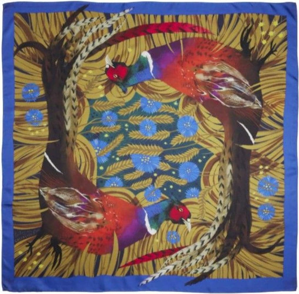 Downes Silk Scarf Magical Pheasant, view: 0