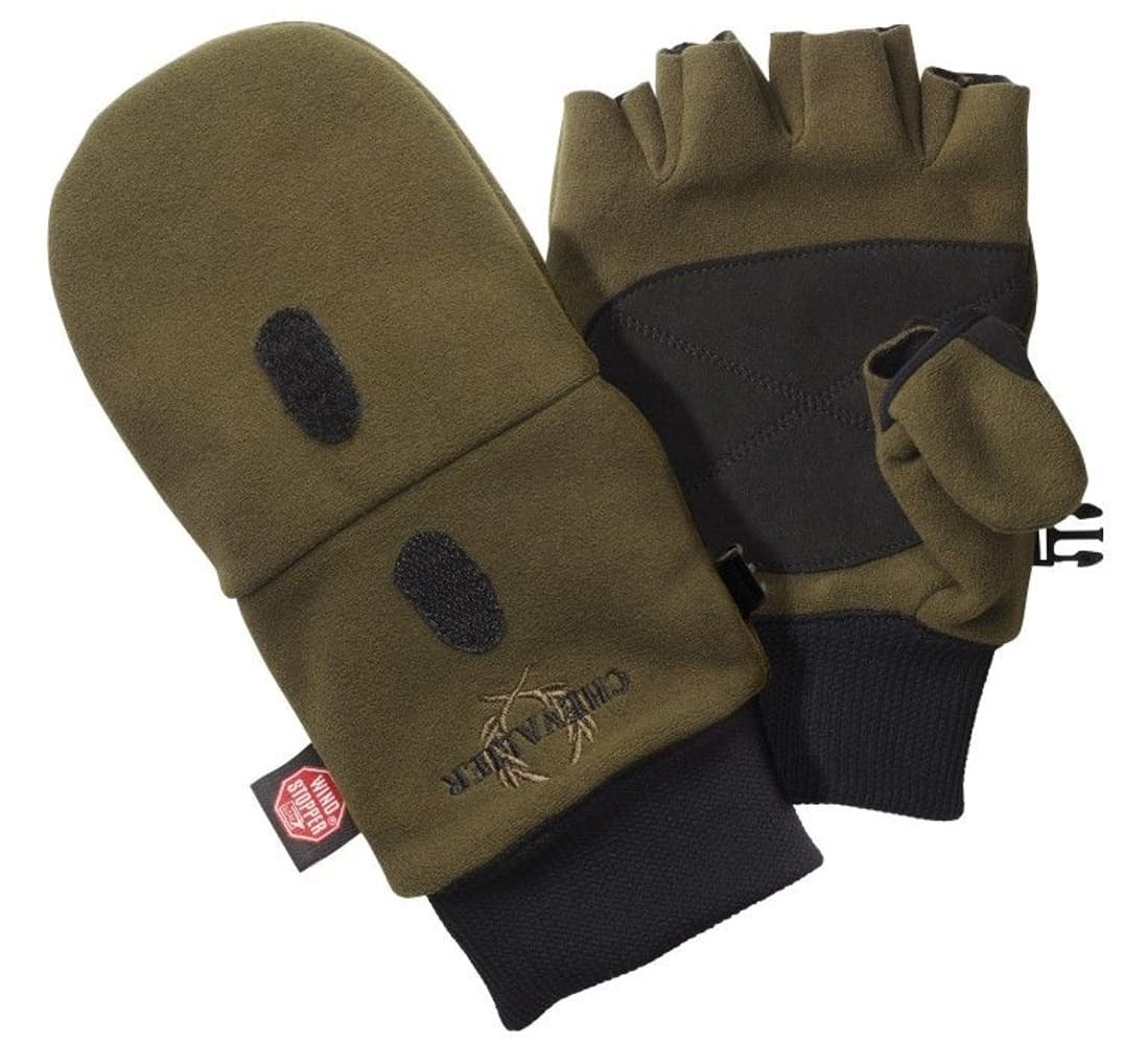 Hood Windstopper Glove Green, view: 0