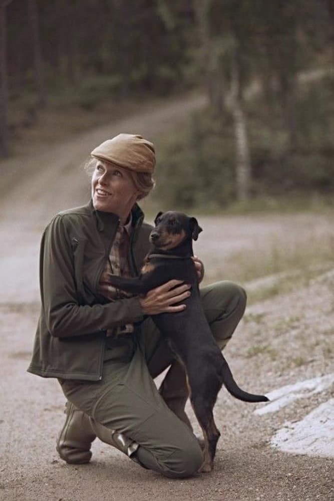 River Pants Women Pine Green, view: 4