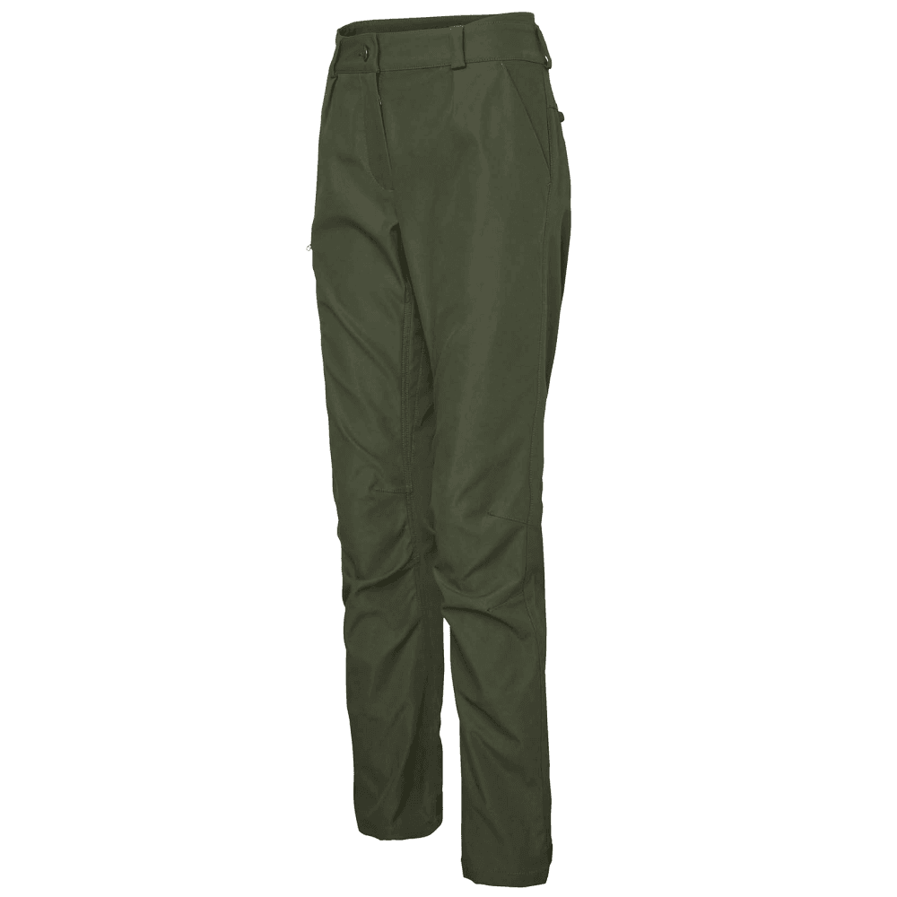 River Pants Women Dark Green, view: 1