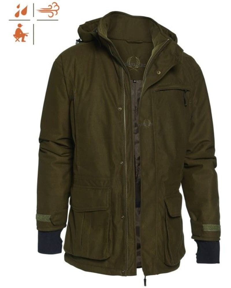 Pointer Padded Men Coat Green, view: 0