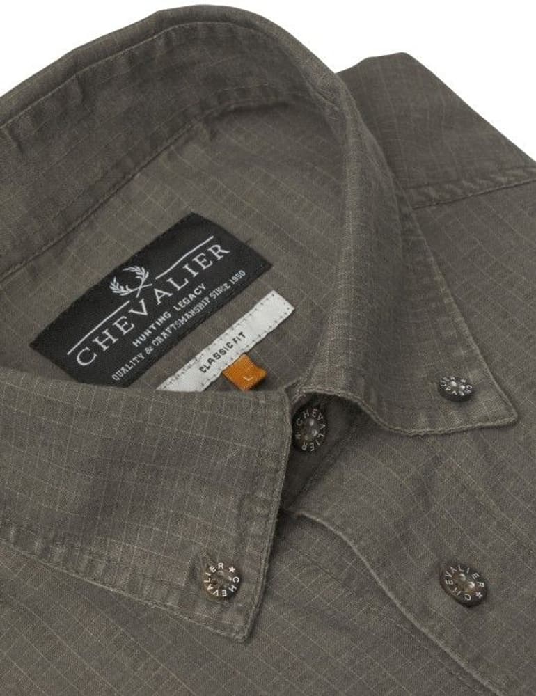 Kenya Safari Shirt LS Brown, view: 2